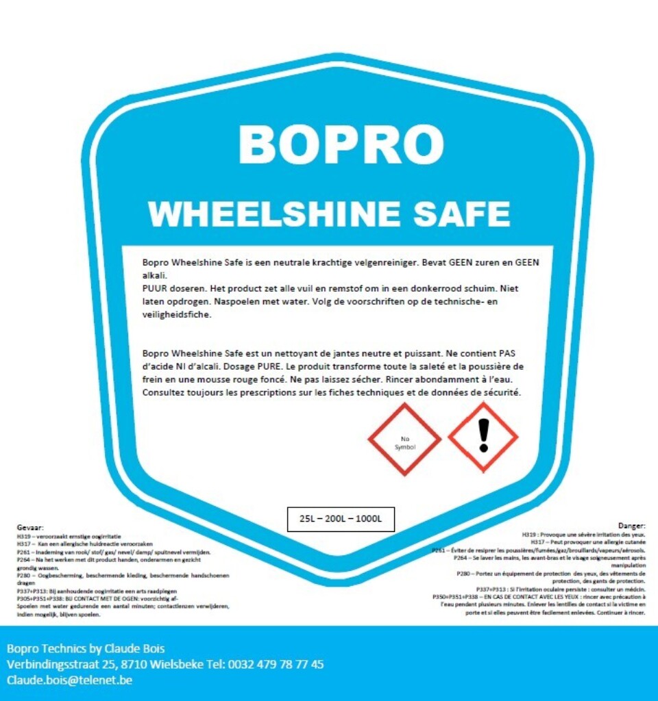 Wheelshine safe